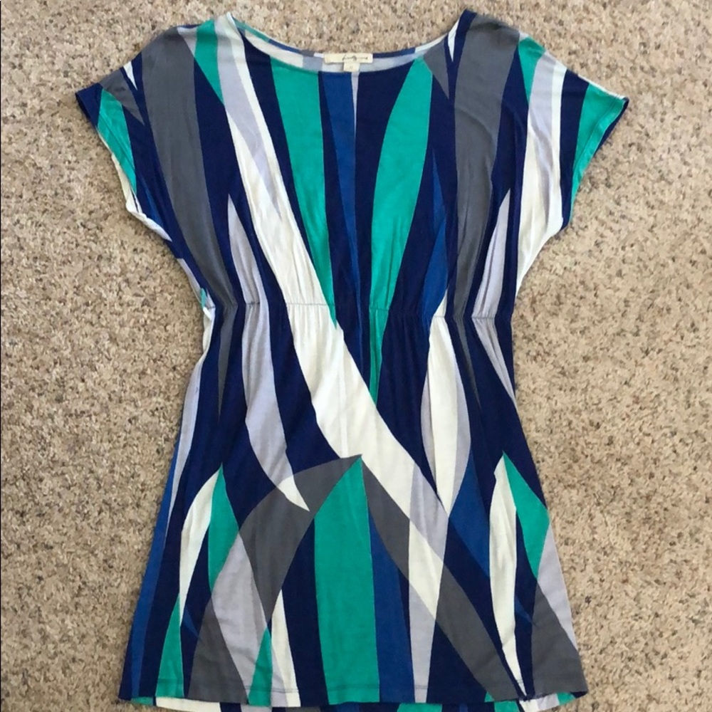Forever21 Blue Print Dress